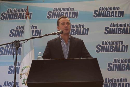 Alejandro Sinibaldi, en su última aparición pública.  (Foto: Archivo/Soy502) 