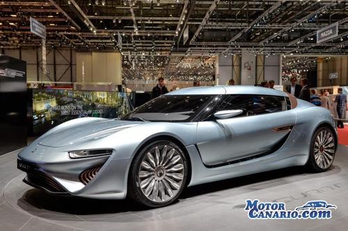 El Quant e-Sportlimousine es un vehículo centrándose especialmente en el desarrollo y las mejoras en la tecnología de baterías de celda de flujo. (Foto: Motor Canario.com)