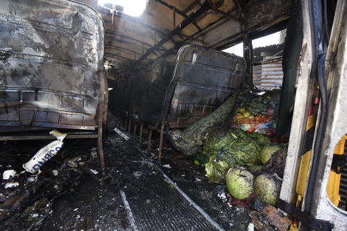 El viaje del domingo de al menos 30 personas quedó interrumpido. (Foto: Nuestro Diario) 