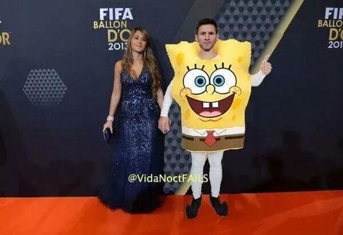 Memes Messi balón de oro 11