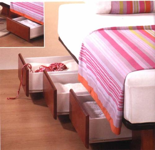 Hay empresas que se dedican a la elaboración de camas con cajones incorporados. (Foto Dormitorios.blogspot)