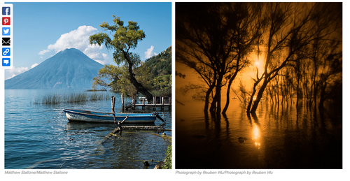 Estas fotografías también pretenden plasmar la belleza del lago de Atitlán. (Foto: Buzzfeed.com).
