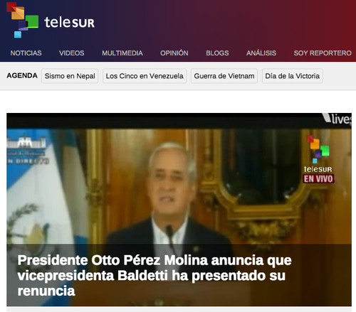 Foto: Telesur (Venezuela)