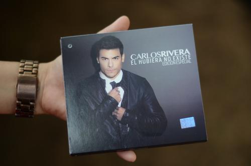 "El hubeira no existe", disco de Carlos Rivera. (Foto: Selene Mejía/Soy502) 