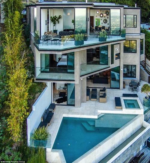 La propiedad está ubicada en las colinas de Hollywood. (Foto: dailymail.co.uk)