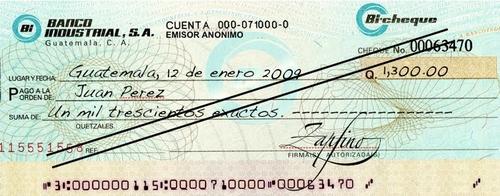 Bancos Ya No Devolverán Cheques Pagados A Cuentahabientes 2275