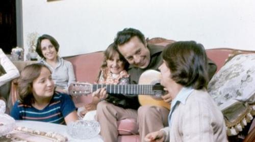 Chespirito junto a sus hijos cuando eran pequeños