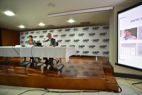 La CICIG y el MP dieron detalles de la solicitud de antejuicios contra diputados y un alcalde. (Foto: Wilder López/Soy502) 