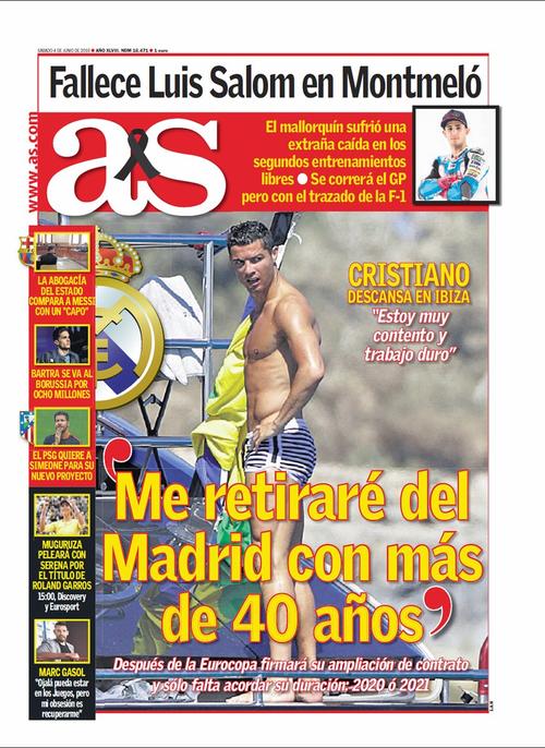 En medio de sus vacaciones declaró esto sobre su continuidad con Real Madrid. 