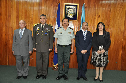 Acto de condecoración del ejército de Nicaragua. (Foto: Ejército)