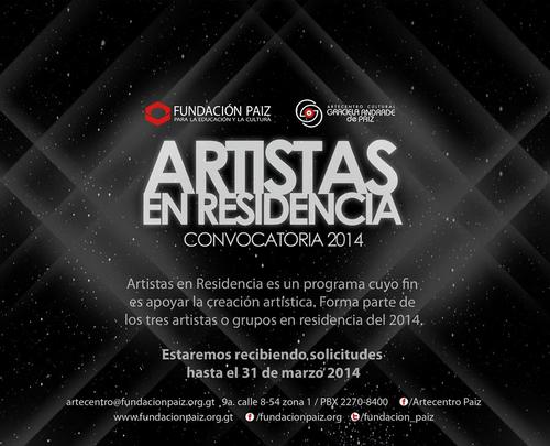 Convocatoria "Artistas en residencia" (Foto: facebook/Artecentro)