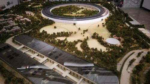 Vista del proyecto de la nueva sede de Apple. (Foto: Apple)