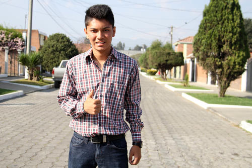 Josué Daniel Ortíz, hijo de Danny Ortíz busca forjar su propia carrera con el Xelajú MC. (Foto: Gustavo Rordas/Nuestro Diario)