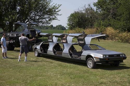 ¿Un DeLorean convertido en limosina? Sí, la máquina del tiempo también se volvió lujosa. (Foto: Archivo)