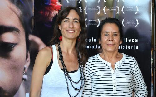 Pilar Peredo y Marina Peralta, productoras de Ixcanul. (Foto: Selene Mejía/Soy502) 