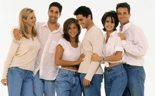 Friends fue una exitosa serie de televisión estadounidense creada y producida por Marta Kauffman y David Crane. Se emitió por primera vez el 22 de septiembre de 1994 por la cadena NBC y terminó el 6 de mayo de 2004.