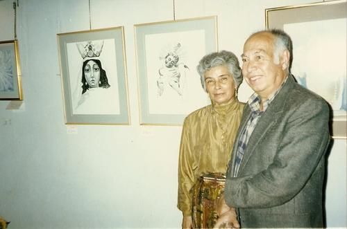 Roberto González Goyri junto a su esposa, Carmen Pérez Avendaño, con quien compartió más de 50 años de su vida. (Foto: Asociación González Goyri) 