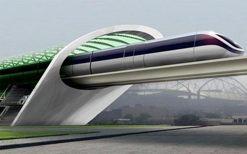  Hyperloop consiste en un tren de alta velocidad destinado a transportar mercancías y personas hasta una velocidad máxima de 1.200 kilómetros por hora. (Foto: pulsosocial.com)