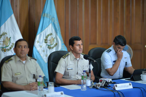 El ministro de Defensa indicó que se buscará una ampliación presupuestaria para la implementación del centro de vigilancia. (Foto Jesús Alfonso/Soy502)