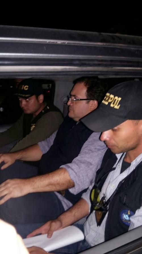 Javier Duarte fue arrestado en la recepción de un hotel en Panajachel. (Foto: PNC)