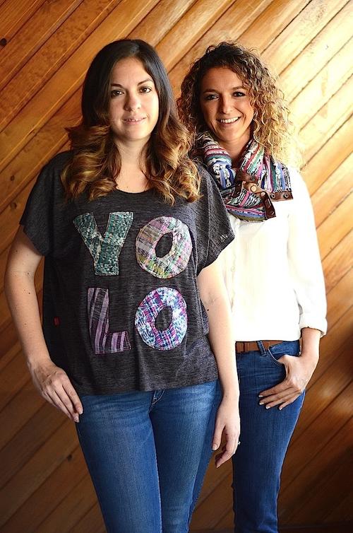 Victoria Murga y Gaby Alvarado son las creadoras detrás de la marca guatemalteca de ropa Jaspe Maya Moderno. (Foto: Selene Mejía/Soy502) 