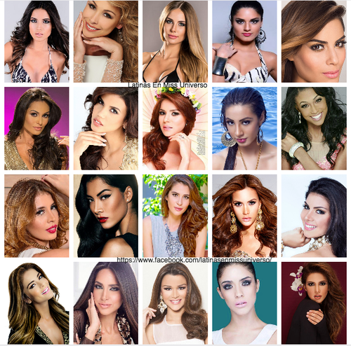 Estas son las Latinas que participan en Miss Universo. (Foto: Jeimmy Aburto) 
