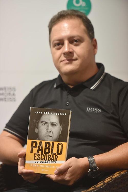 Juan Pablo durante la presentación de su libro "Lo que mi padre nunca me contó". (Foto: Infobae)