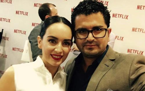 El director guatemalteco Kennet Müller, junto a la actriz Ana de la Reguera, parte del jurado de los premios Netflix México. (Foto: Kenneth Müller oficial) 