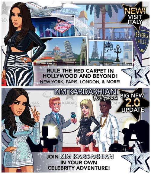 Este es uno de los juegos más rentables del año, Kim Kardashian Hollywwod te permite disfrutar de los placeres al estilo de la famosa familia de la tele realidad. (Foto: Kim Kardashian Hollywood) 