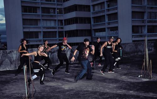 "Stroke Urbano" en las coreografías de nueva producción de Mr. Fer. (Foto: Geovin Morales) 