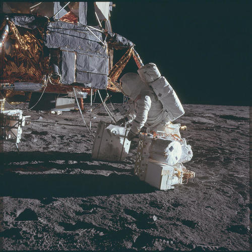 El módulo lunar. (Foto: Nasa) 