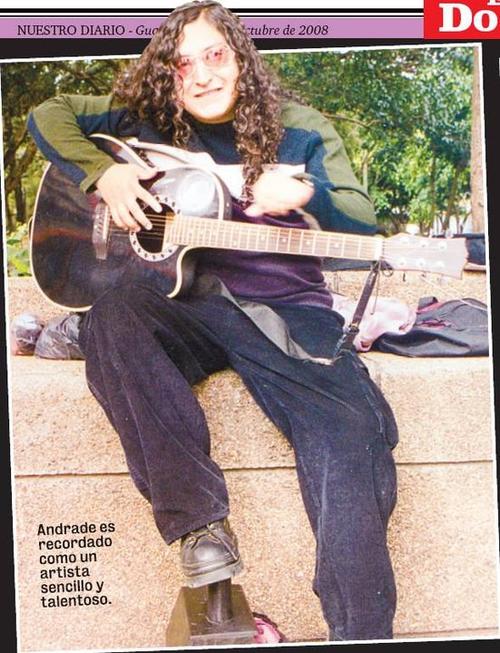 Ricardo Andrade es recordado por su legado musical, importante para el rock guatemalteco. (Foto: Nuestro Diario) 