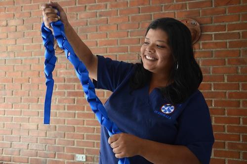 Estas cuerdas son especiales para soportar el peso de los peludos. (Foto: Selene Mejía/Soy502) 