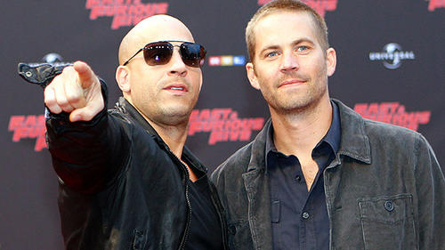 Paul Walker y Vin Diesel en gala