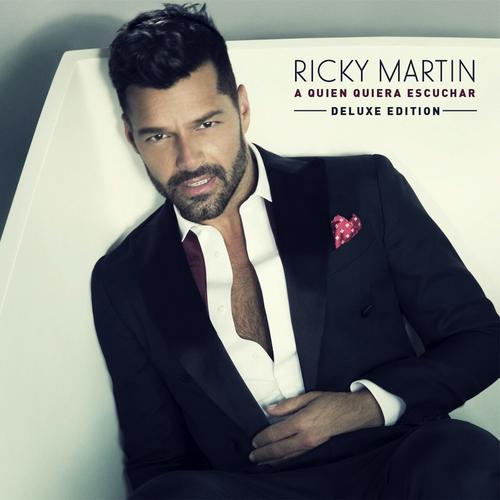 Esta es la portada de "A quien quiera escuchar", de Ricky Martin. (Diseño: Sony Music)