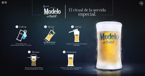 La nueva Modelo de Barril es una invitación para degustar la cerveza como se debe. (Foto: cortesía Modelo). 