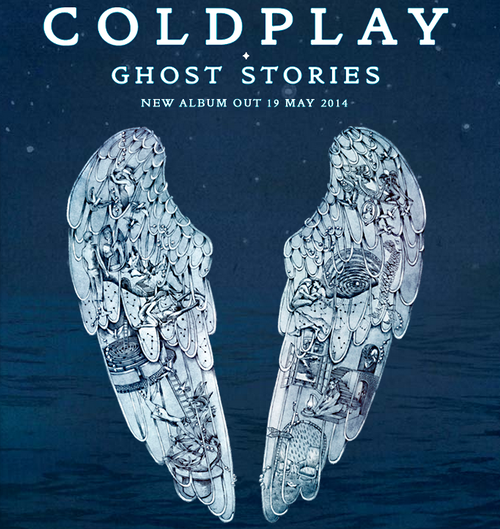 Esta será la portada del nuevo disco de Coldplay que saldrá a la venta en mayo