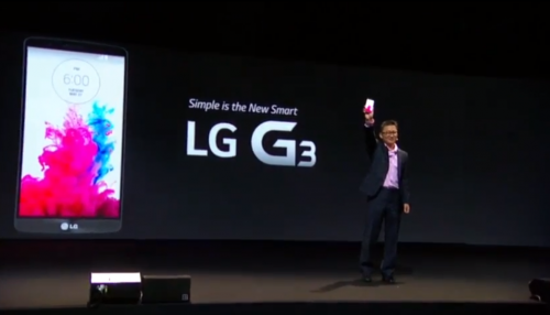 El nuevo Lg G3.