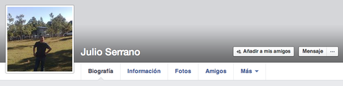 La información en el perfil en Facebook de Julio Serrano conocido como "el Monje" o "el Finquero" ya fue eliminado. (Foto:Facebook) 