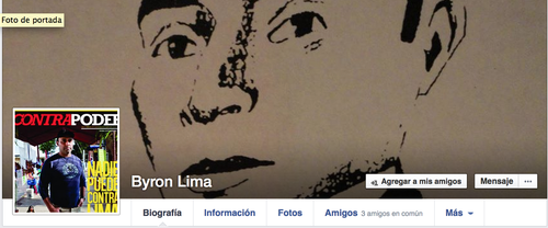 Página de Facebook de Byron Lima. 