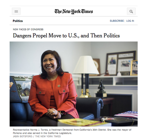 Esta es la entrevista publicada por el New York Times.