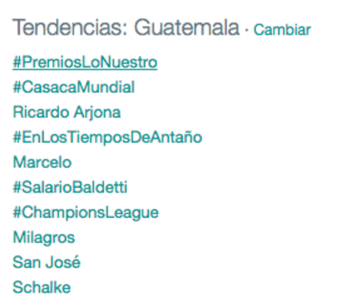 De inmediato en Twitter, Ricardo Arjona se convirtió en tendencia. 