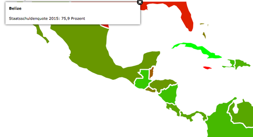 Belice es el país más endeudado de toda Latinoamérica. (Foto: Der Spiegel)