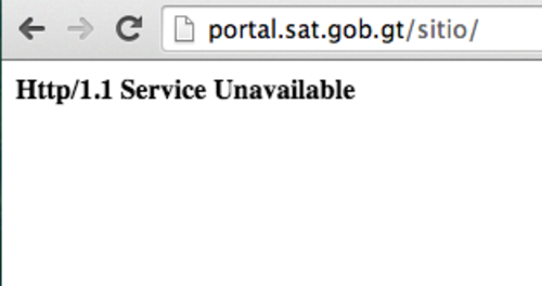 El portal de la SAT se encuentra fuera de servicio temporalmente tras el ataque del grupo de "hackers". 