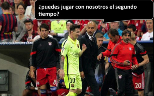 Pep Guardiola fue motivo de la mayoría de "memes" en las redes sociales. (Imagen: Internet) 