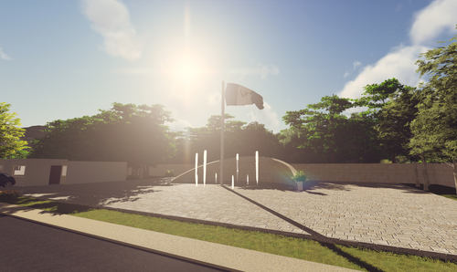 En el ingreso a la nueva colonia habrá una plaza y un monumento para honrar la memoria de las víctimas de la tragedia de El Cambray. (Foto: CIV) 