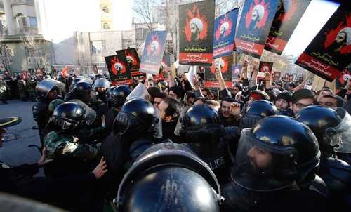 Los hechos entre Arabia Saudí e Irán provocaron protestas violentas. (foto: EFE) 