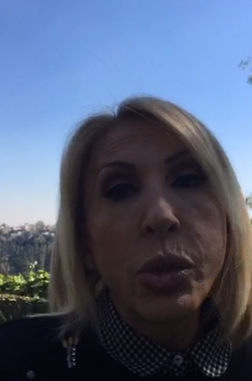 Laura Bozzo en Periscope.