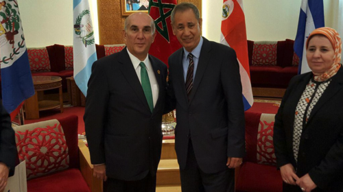 El presidente del Congreso, Mario Taracena, estuvo en México y Marruecos este año. (Foto: Archivo/Soy502)