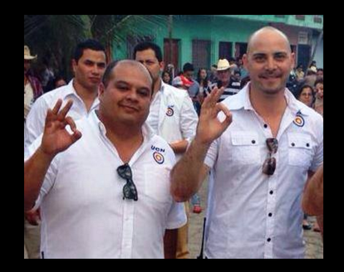 En la fotografía los dos políticos guatemaltecos asesinados. A la derecha, Claudio Sisniega que fue candidato a diputado. (Foto: Facebook/UCN) 